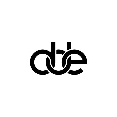 Letters DDE Logo Simple Modern Clean 16376829 Vector Art at Vecteezy