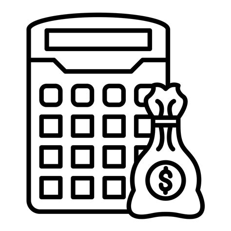 Cost Accounting Line Icon 14772430 Vector Art at Vecteezy