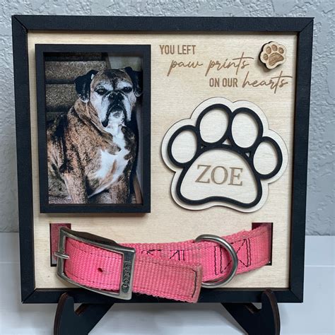 Pet Memorial Frame Personalized – The Weathered Shed