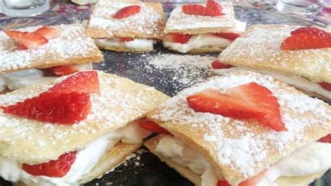 Strudel Aux Fraises Et La Cr Me Id Ale Pour Les F Tes Recette