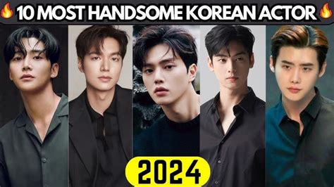 Top 10 Most Handsome Korean Actors in 2024