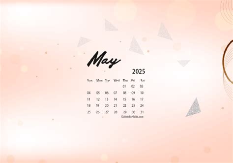 May 2025 Calendar Desktop Wallpaper Free Online - Basia Carmina