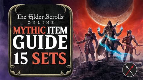 Eso Mythic Items Guide How To Get All Of The Mythic Item Sets Youtube