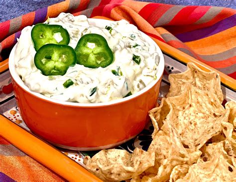 Jalapeno Cream Cheese Dip - Swirls of Flavor