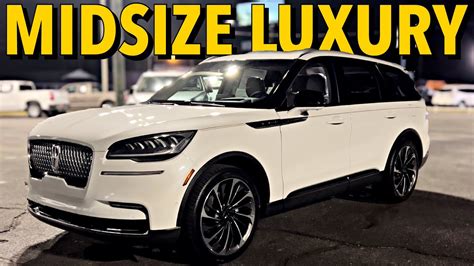 First Look 2022 Lincoln Aviator Reserve In Pristine White Youtube