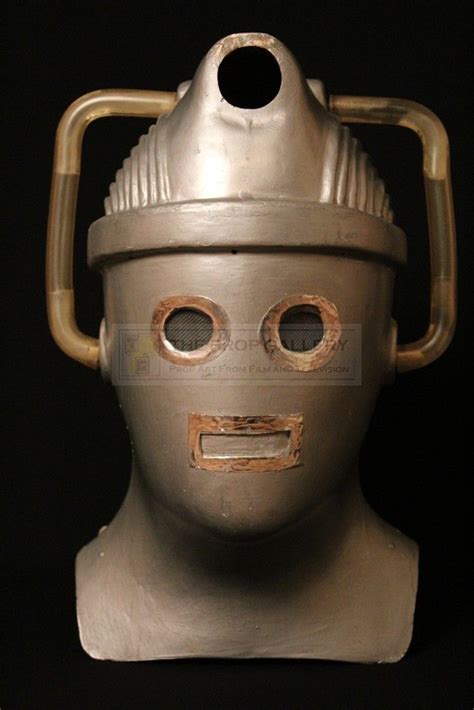 An Original Cyberman Head From The Bbc Television Series Dr Who