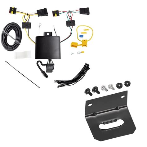 Trailer Wiring And Bracket For 19 22 Infiniti Qx50 Plug