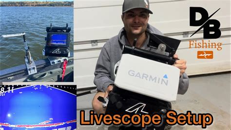 Garmin Livescope Shuttle Boat Setup Youtube