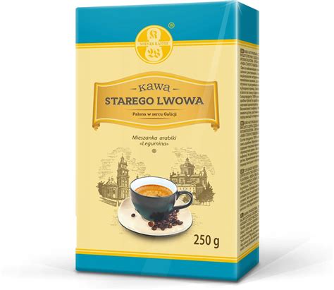 Kawa Wiener Kaffee Kawa Starego Lwowa Legumina Mielona 250G Ceny I