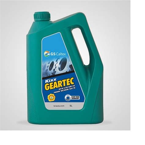 GS CALTEX GEAR OIL Kixx GEARTEC Grade Api Gl 5 Sae 85w 140 Unit