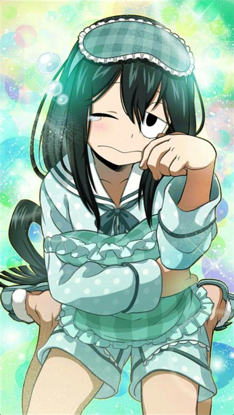 Mha My Hero Academia Asui Tsuyu Art Album Tsuyu Asui Anime