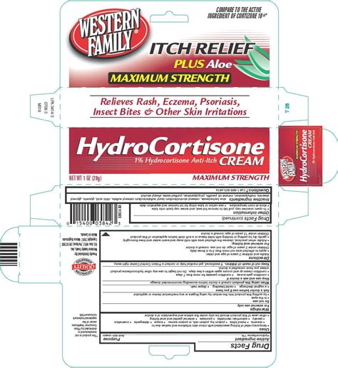 Western Family HydroCortisone (Western Family Foods Inc) Hydrocortisone ...