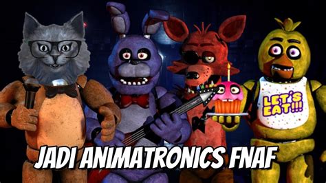 AKU BERUBAH JADI ANIMATRONICS DI FNAF FNAF Simulator Indonesia YouTube