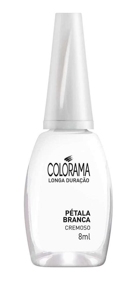 Esmalte Colorama Pétala Branca Cremoso 8ml MercadoLivre