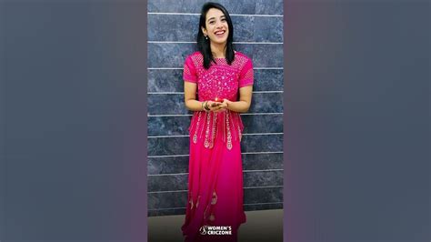 Smriti Mandhana Traditional Wear Reel Instagram Youtube