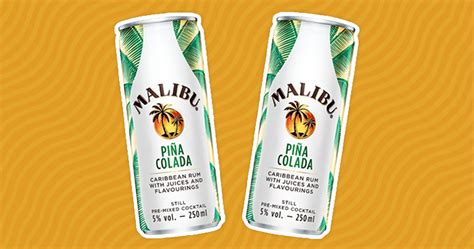 Malibu Rum Now Makes Canned Piña Coladas - Thrillist