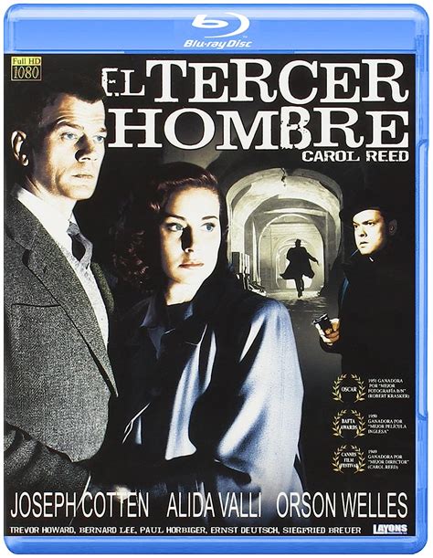 El Tercer Hombre Blu Ray Amazon Es Joseph Cotten Alida Valli