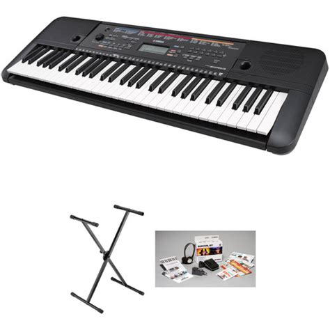 Yamaha Psr E263 61 Key Portable Keyboard Kit With Stand And Bandh