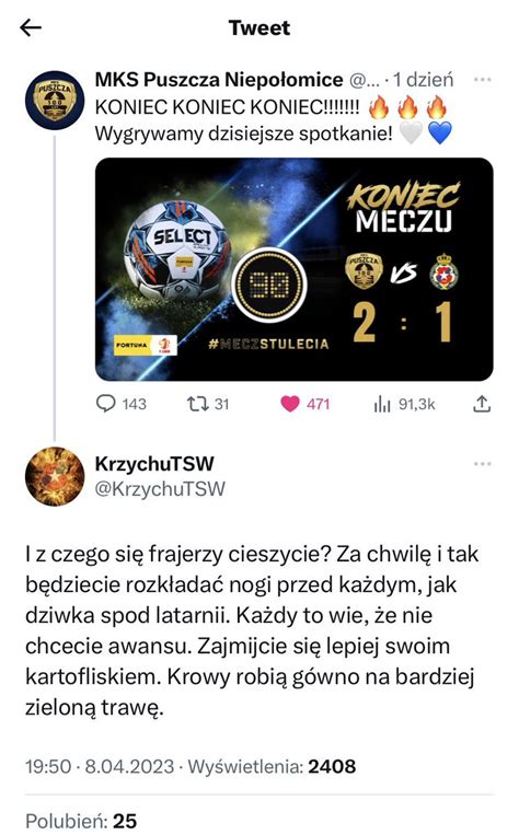 Przemysław Pitek on Twitter Plany wielka sobota mecz z poważnym