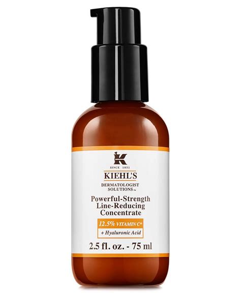 Kiehls Since 1851 Dermatologist Solutions Powerful Strength Vitamin C Serum 25 Fl Oz Macys