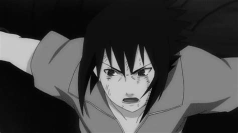 Sasuke Black And White 