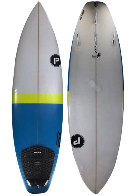 Prancha De Surf Usada Pr Ilha Branco Azul Home Session Store