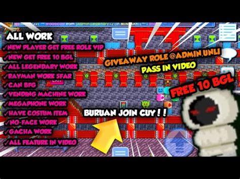 BEST GROWTOPIA PRIVATE SERVER 2023 NEW GET FREE ROLE VIP AND 10