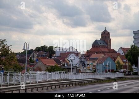 Peenestrom bridge, Wolgast, Mecklenburg Vorpommern, Germany Stock Photo ...