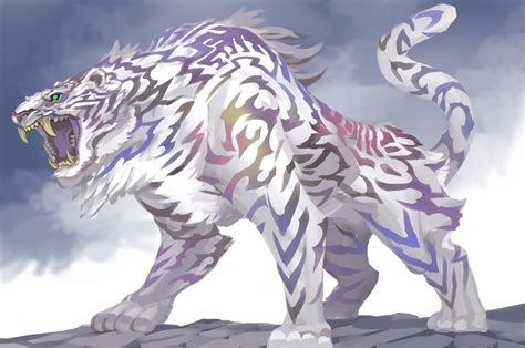 byakko  white tiger