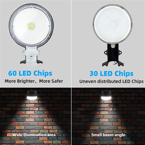 Watt Led Barn Yard Street Outdoor Security Light Dusk To Dawn Flood