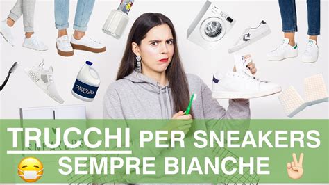 Come Pulire Le Scarpe Bianche In Minuto Life Hacks Ita Sneakers