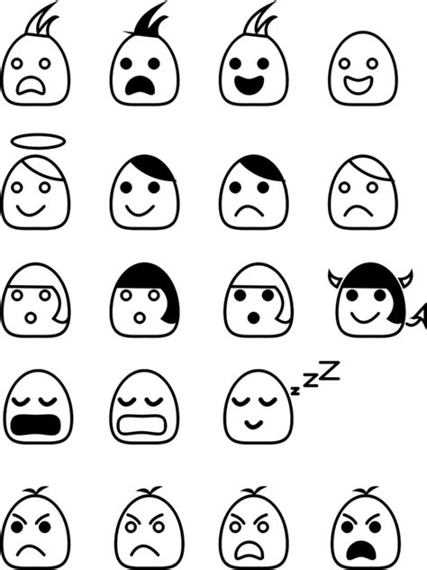 Emoji Face Text Emoticon Clipart - Emoji Clipart Icons Clip art