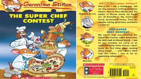 The Super Chef Contest Geronimo Stilton Audio Book Youtube