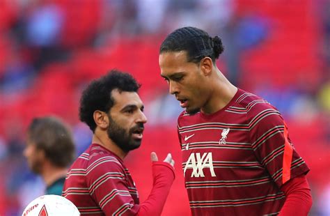 Mohamed Salah And Virgil Van Dijk On Bench For Liverpool For Premier