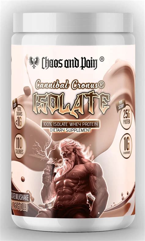 Протеин-изолят Chaos and Pain Cannibal Cronus Isolate 464 грамма ...