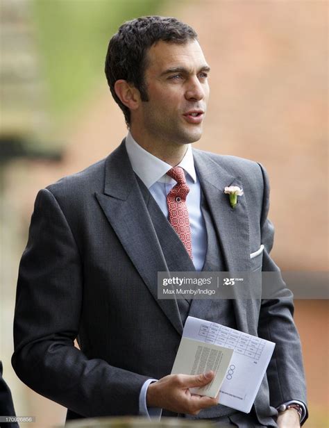 Hugh Van Cutsem Attends The Wedding Of William Van Cutsem And Rosie