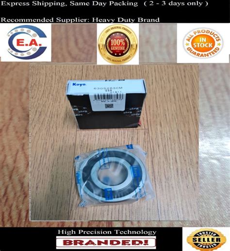 6305 2rs Original Japan Koyo Bearing 25x62x17 63052rs 6305rs Mio ...