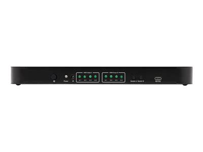 Tripp Lite 4x2 HDMI Matrix Switch Splitter With Audio Extractor 4K