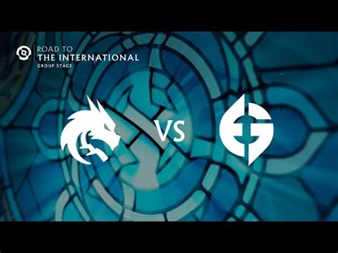 Team Spirit Vs Evil Geniuses Game Road To Ti Group Stage