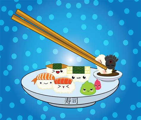 Cute Sushi Wallpapers - Top Free Cute Sushi Backgrounds - WallpaperAccess