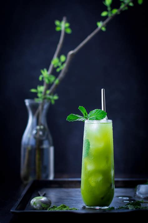 Mint Julep Matcha Cocktails The Bojon Gourmet