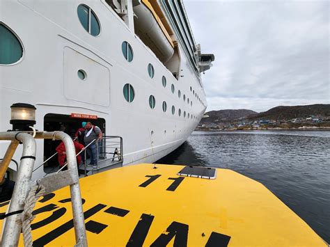 Tendering To And From Land Visit To Qaqortoq Greenland … Flickr