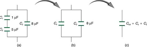 19 6 Capacitors In Series And Parallel College Physics Chapters 1 17