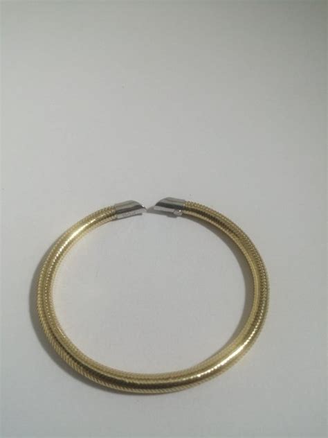 Ponte Vecchio Kt White Gold Yellow Gold Bracelet Catawiki