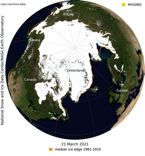 Arctic Sea Ice At Maximum Extent For 2021 Climate Change