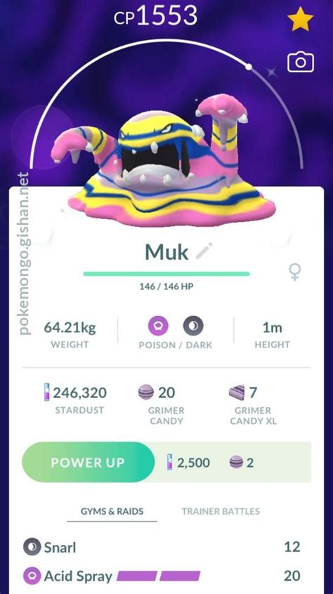 Muk Pokemon Go