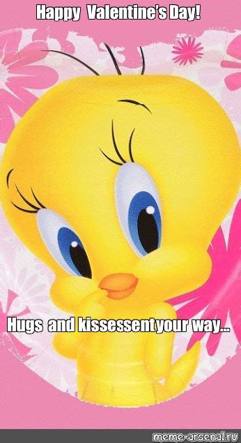 Meme Happy Valentines Day Hugs And Kisses Sent Your Way All