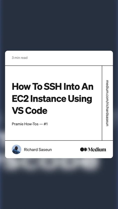 Tha UI Developer On Twitter How To SSH Into An EC2 Instance Using VS