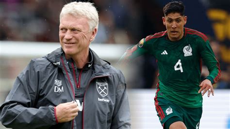 David Moyes Opina Sobre El Fichaje De Edson Lvarez Con El West Ham