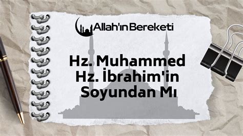 Hangi peygamber Hz İbrahim in soyundan gelir DiniBilgi İslam ve